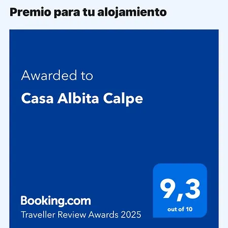 Casa Albita Apartmán Calpe