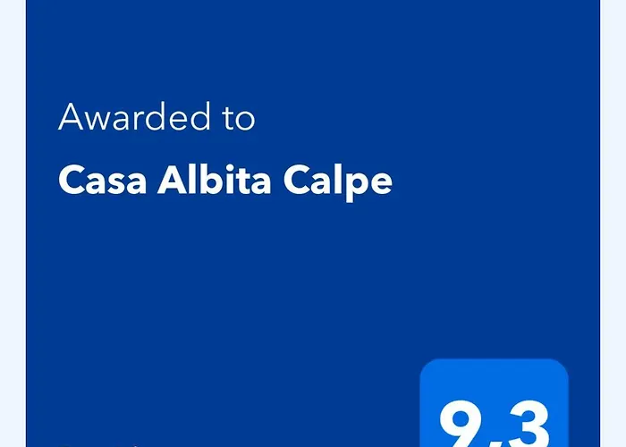 Casa Albita Lejlighed Calpe